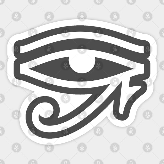 The Eye of Ra Sticker by Hotshots